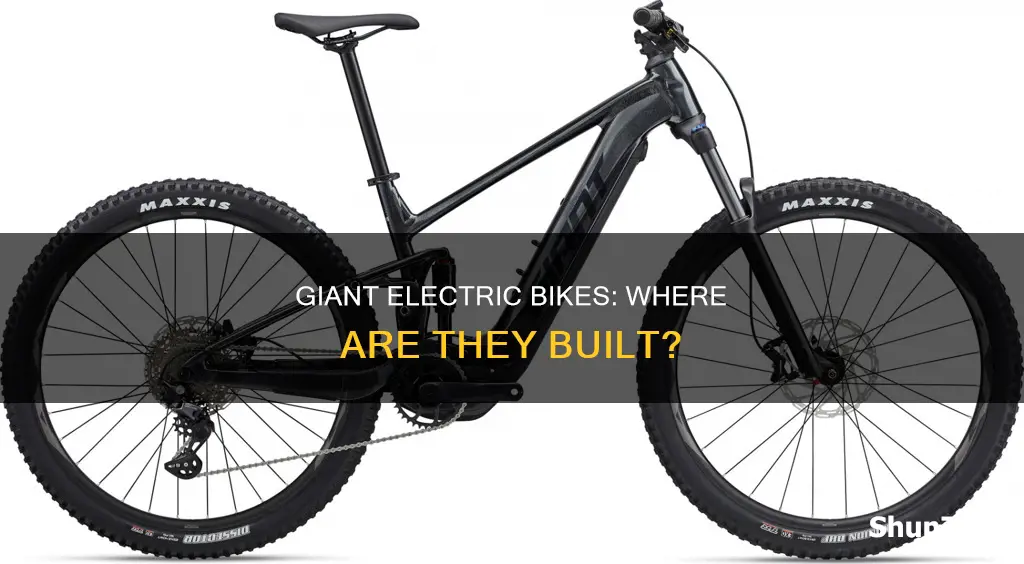 where are giant electric bikes build