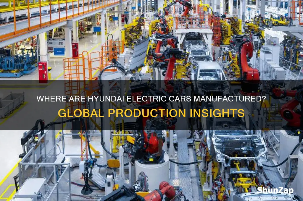 where are hyundai electric cars made