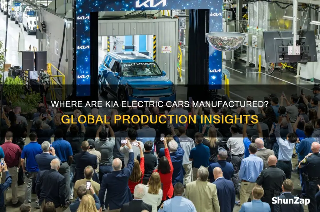 where are kia electric cars made