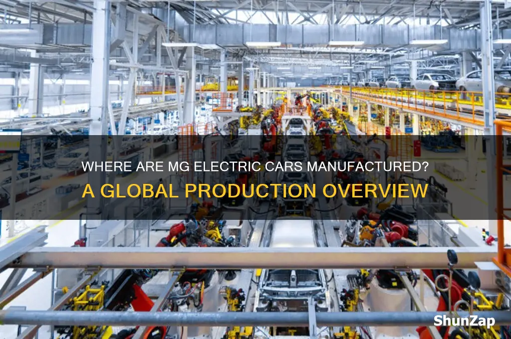 where are mg electric cars made