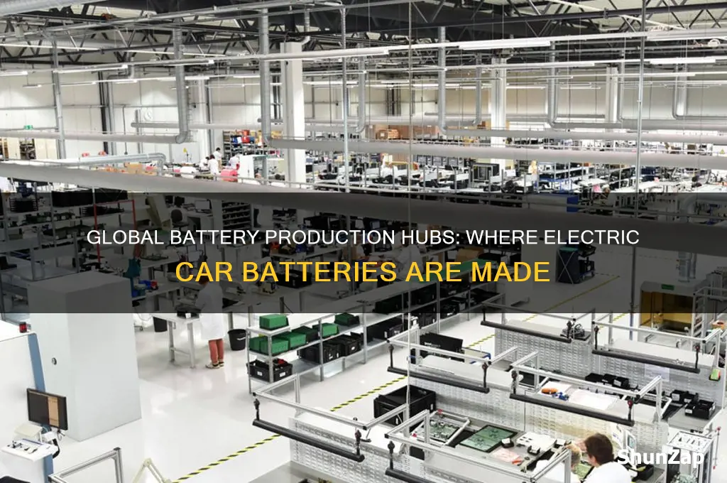 where are most batteries for electric cars made