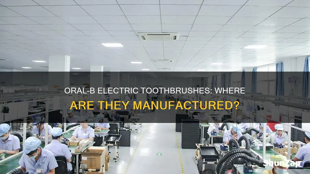 where are oral b electric toothbrushes made