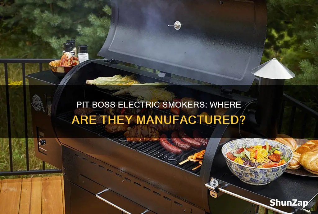 where are pit boss electric smokers made