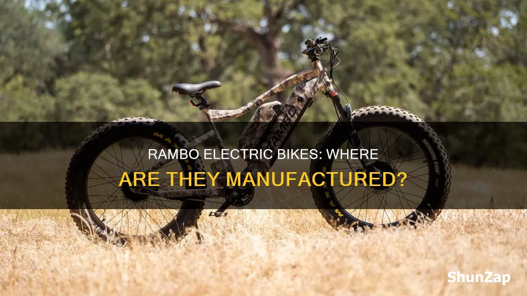 where are rambo electric bikes made