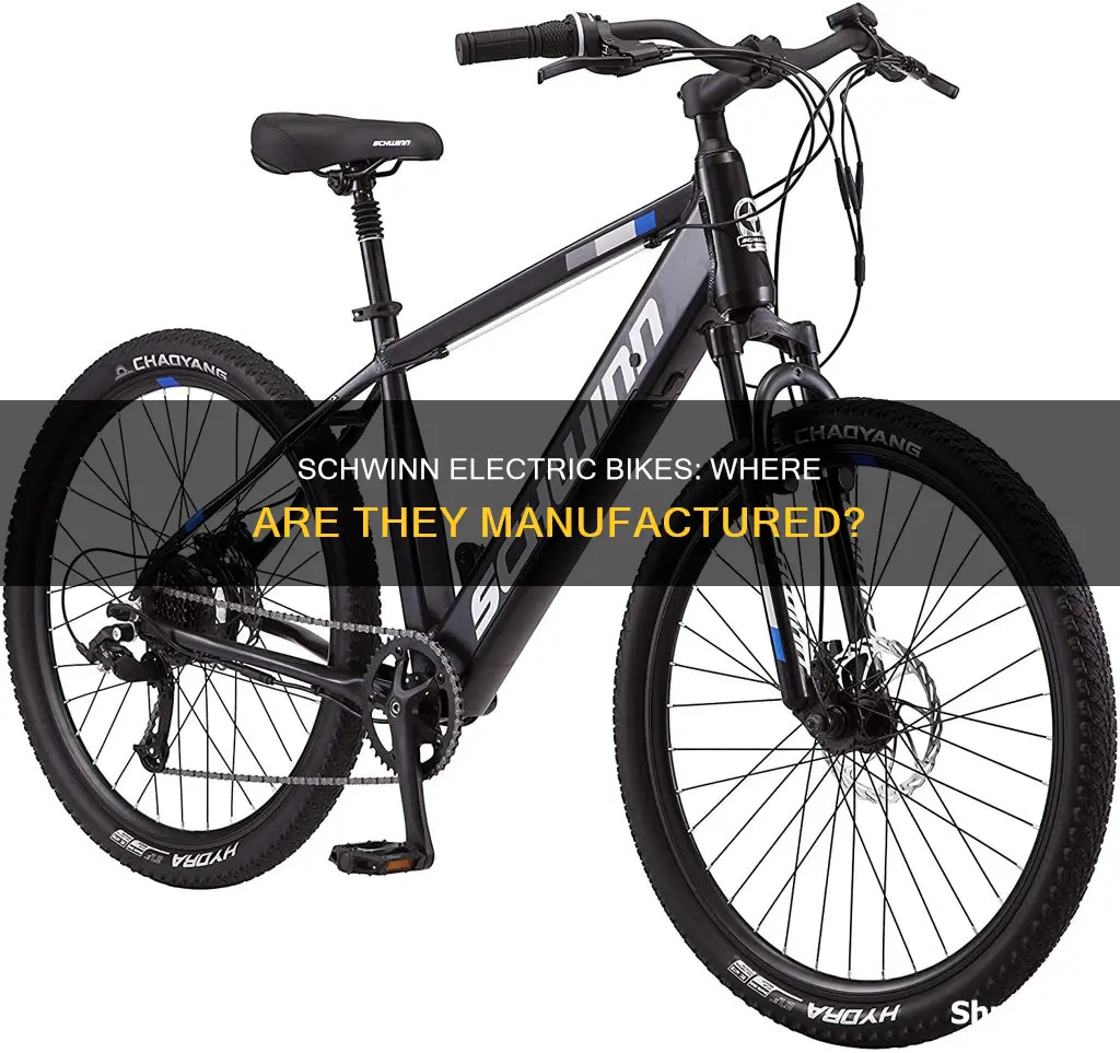 where are schwinn electric bikes made