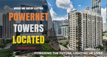 Shelby Electric Powernet Towers: Where Are They Located?
