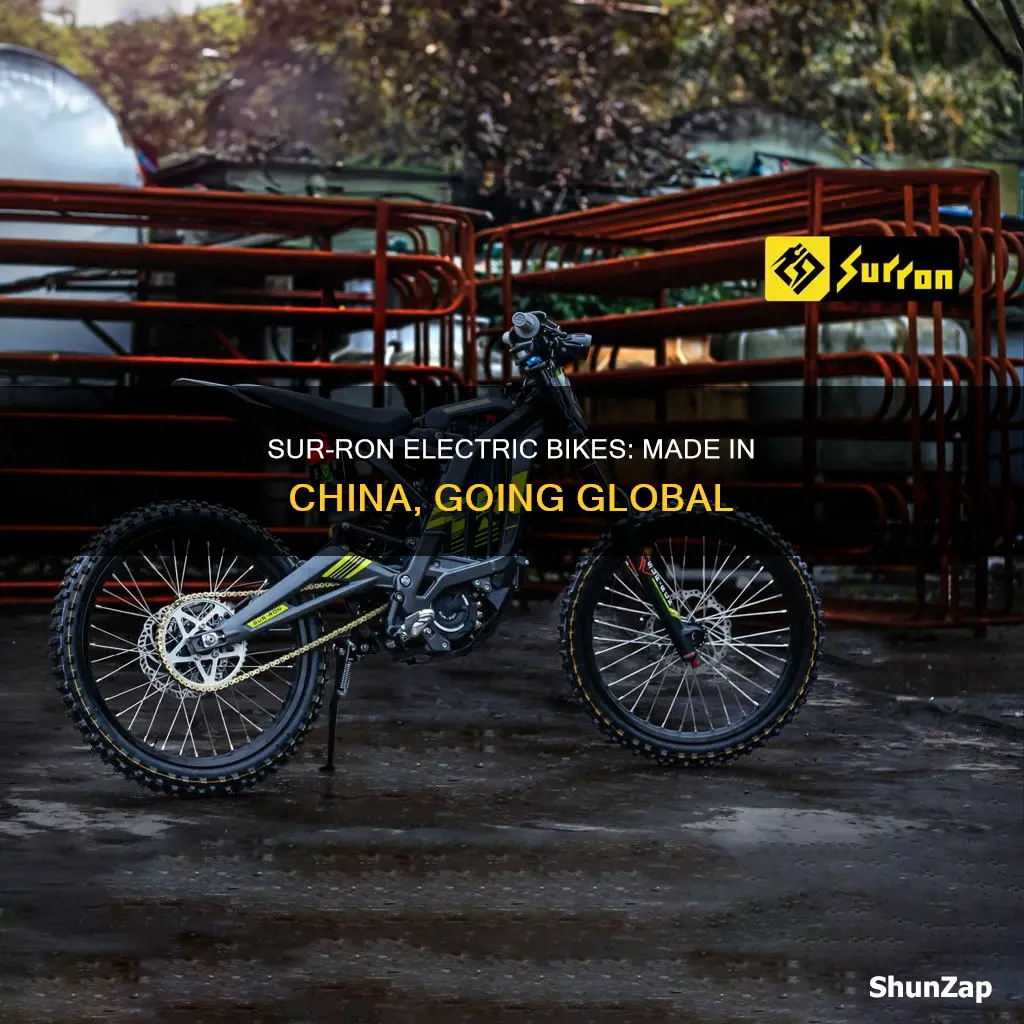 where are sur ron electric bikes made