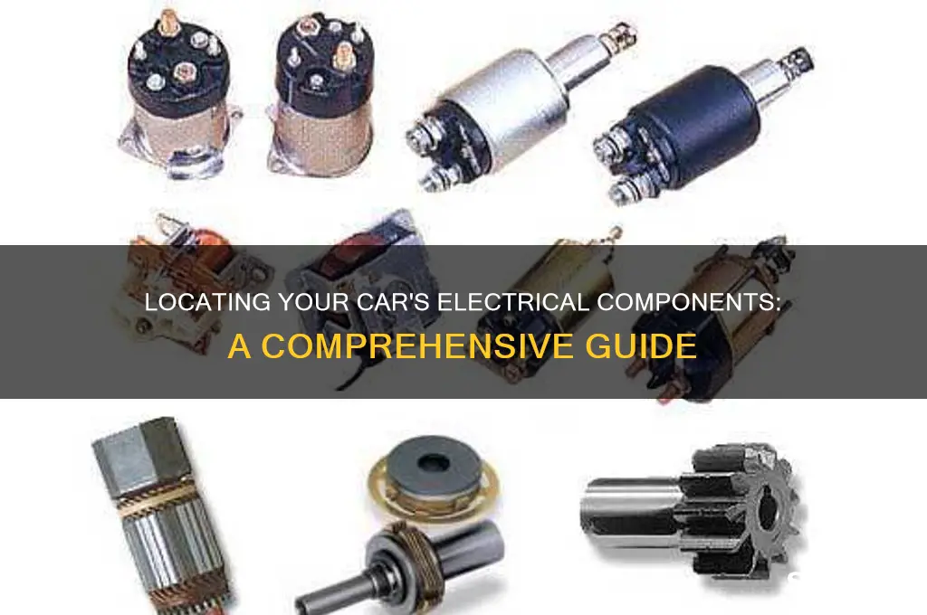 where are the electrical parts on car