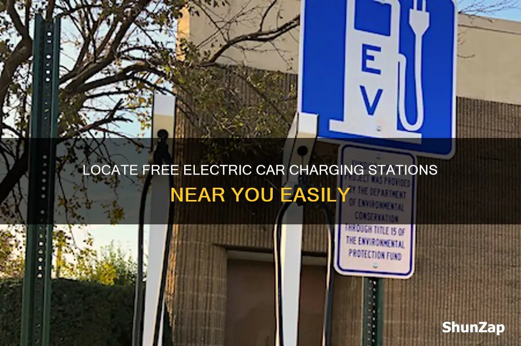 where are the free electric car charging stations