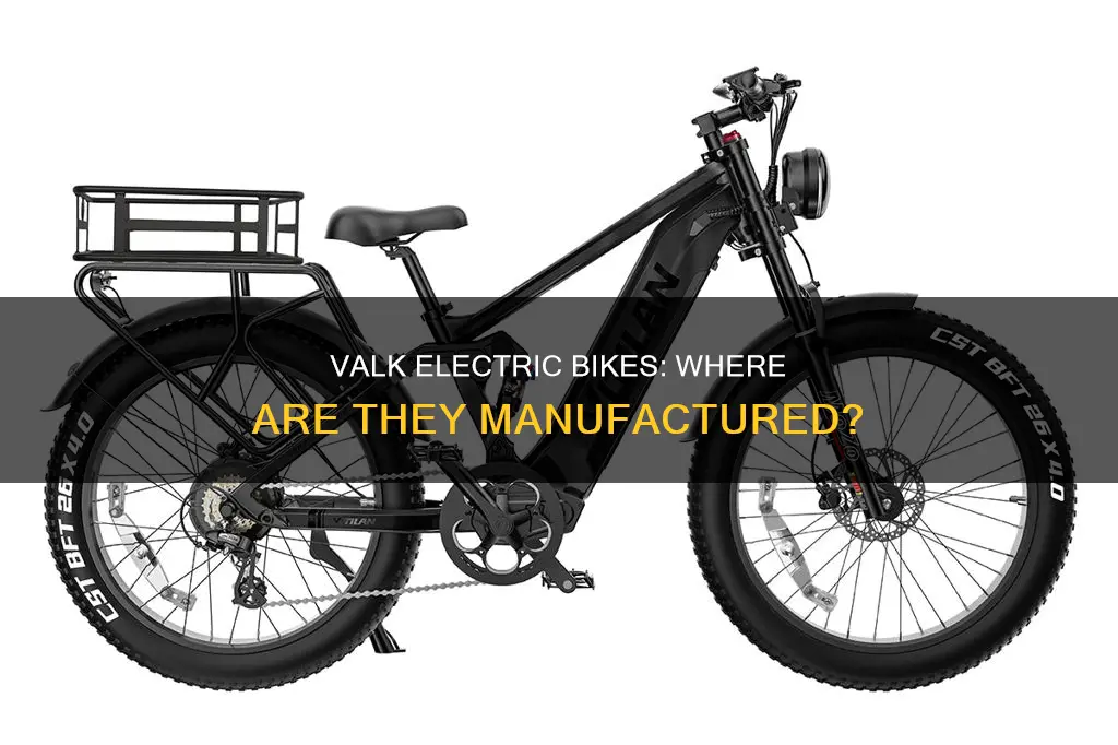 where are valk electric bikes made