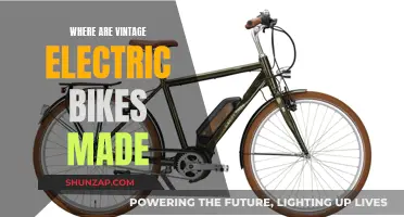 Vintage Electric Bikes: Where Are They Manufactured?