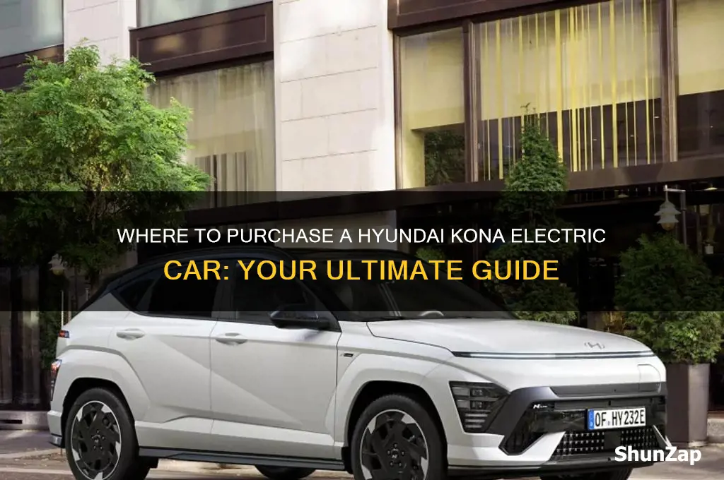 where can i buy a hyundai kona electric car