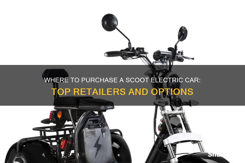 where can i buy a scoot electric car
