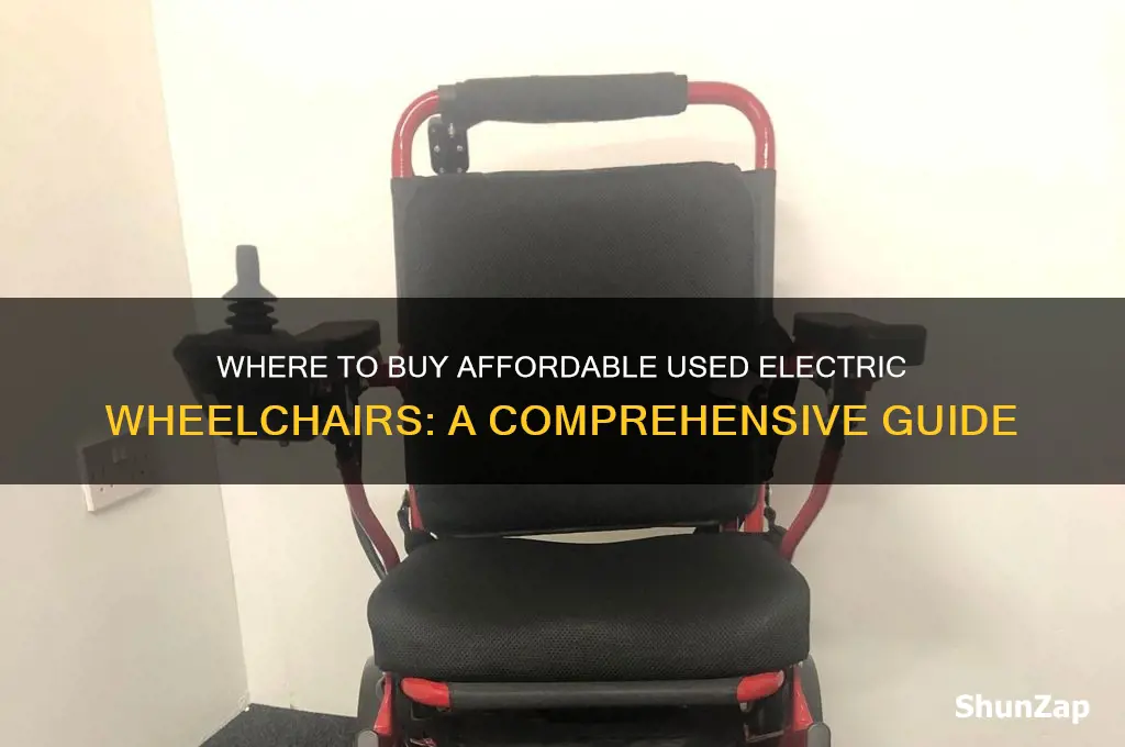 where can i buy a used electric wheelchair
