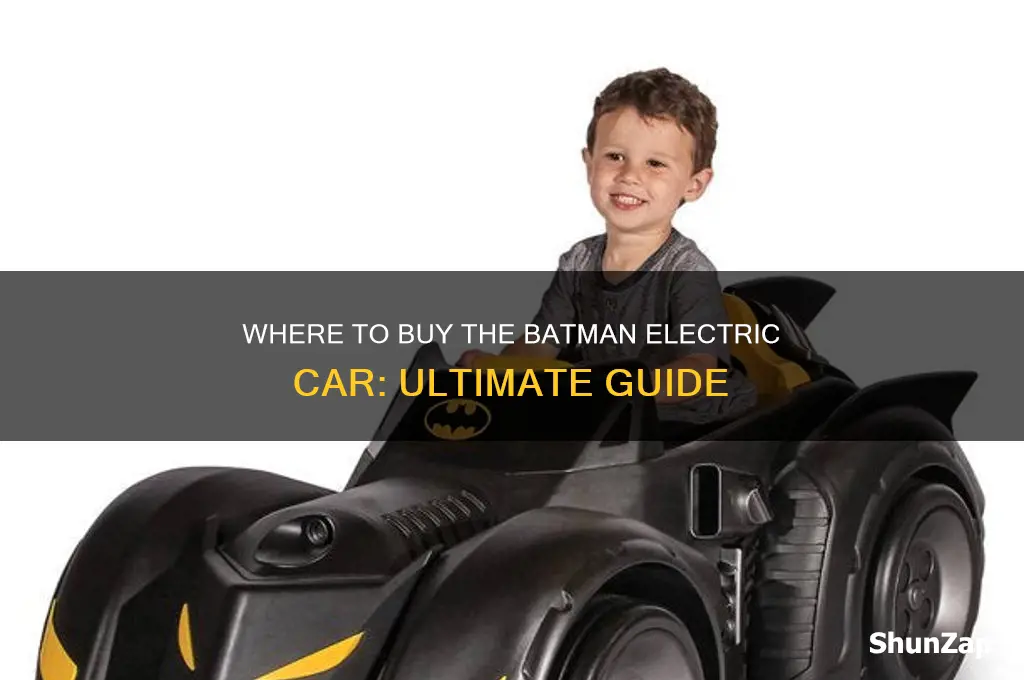 where can i buy batman electric car