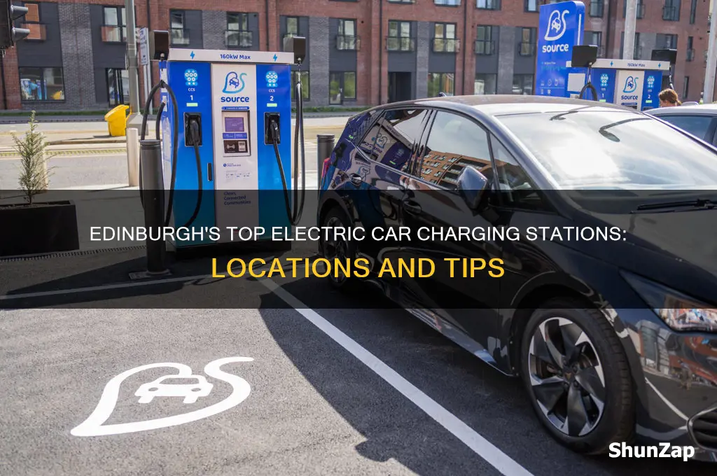 where can i charge my electric car in edinburgh