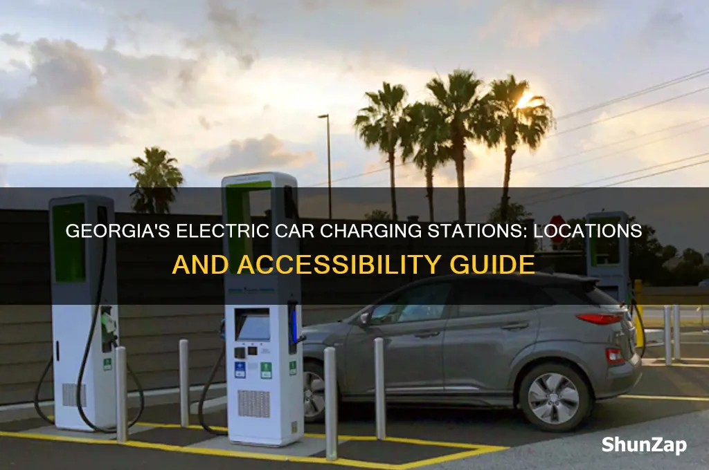 where can i charge my electric car in georgia