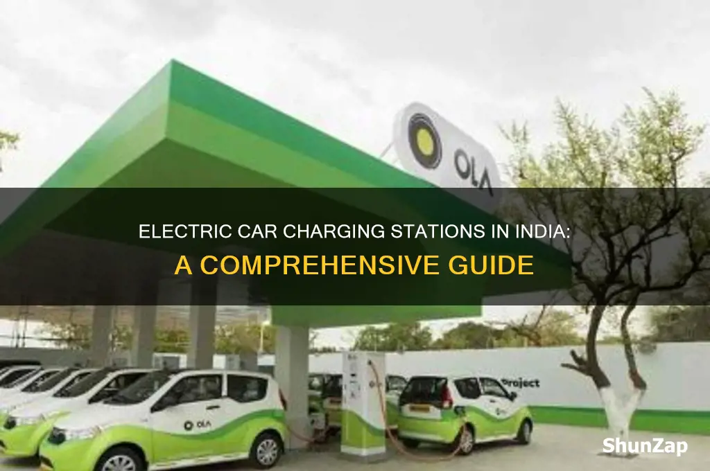 where can i charge my electric car in india