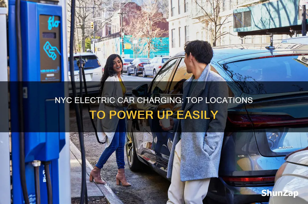 where can i charge my electric car in nyc