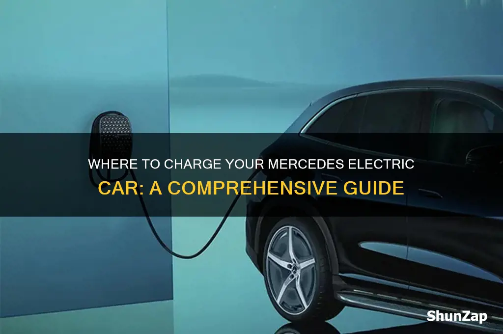 where can i charge my mercedes electric car