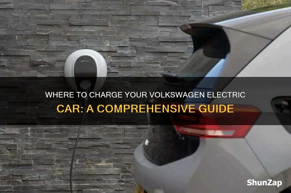 where can i charge my volkswagen electric car
