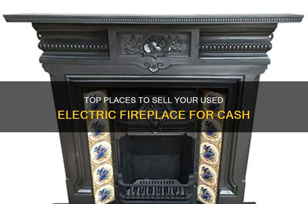 where can i sell my used electric fireplace