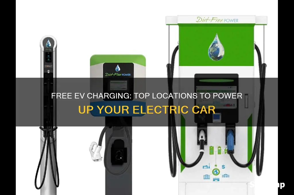 where can you charge your electric car for free