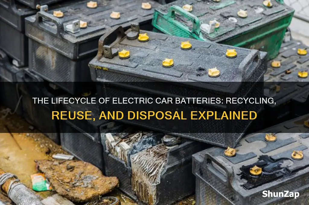 where do electric car batteries end up