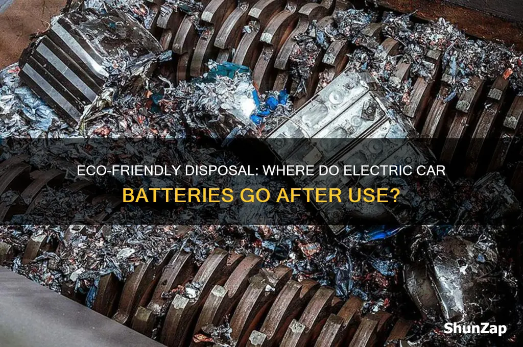 where do electric car batteries get disposed