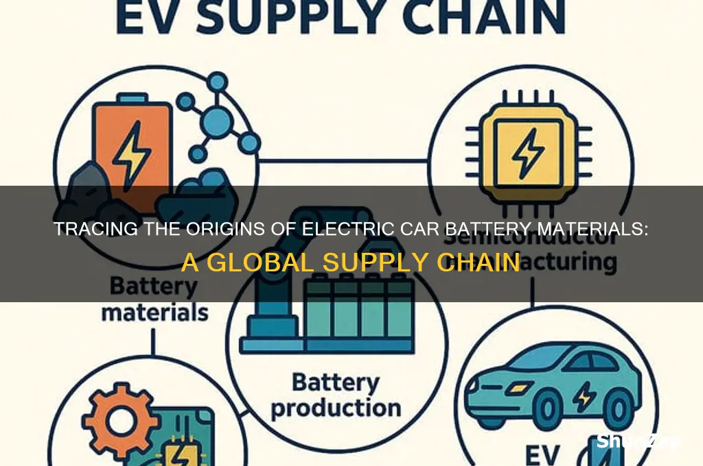 where do electric car battery materials come from