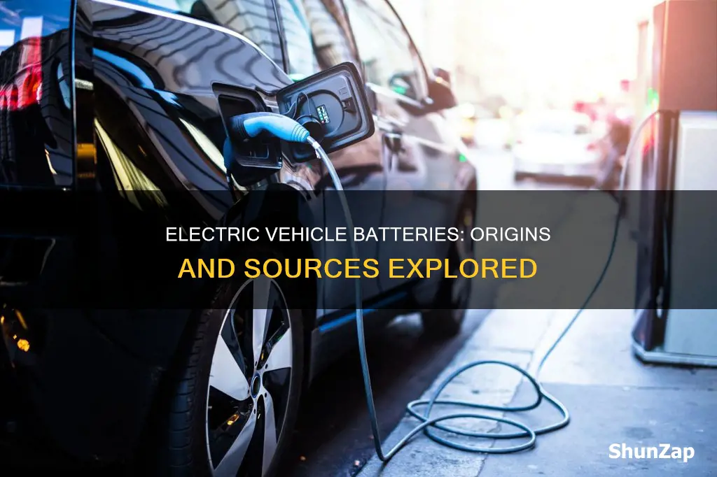 where do electric vehicle batteries come from