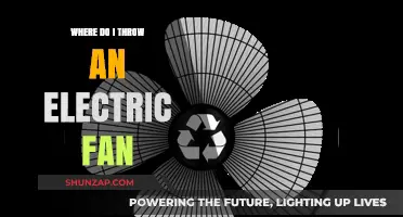 The Right Place to Dispose of Electric Fans