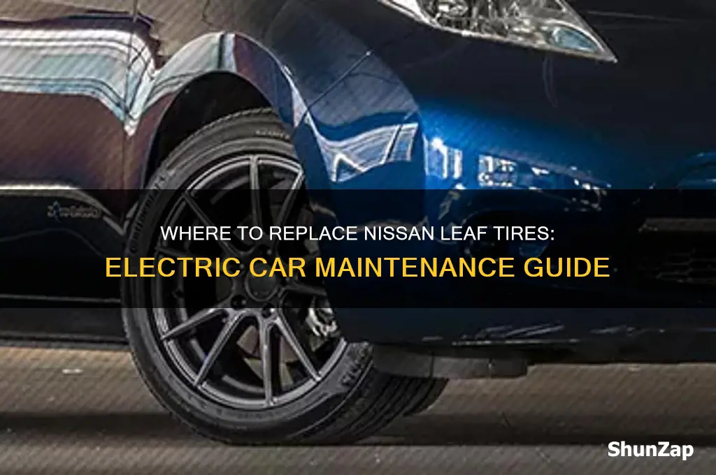 where do nissan leaf electric cars replace their tires