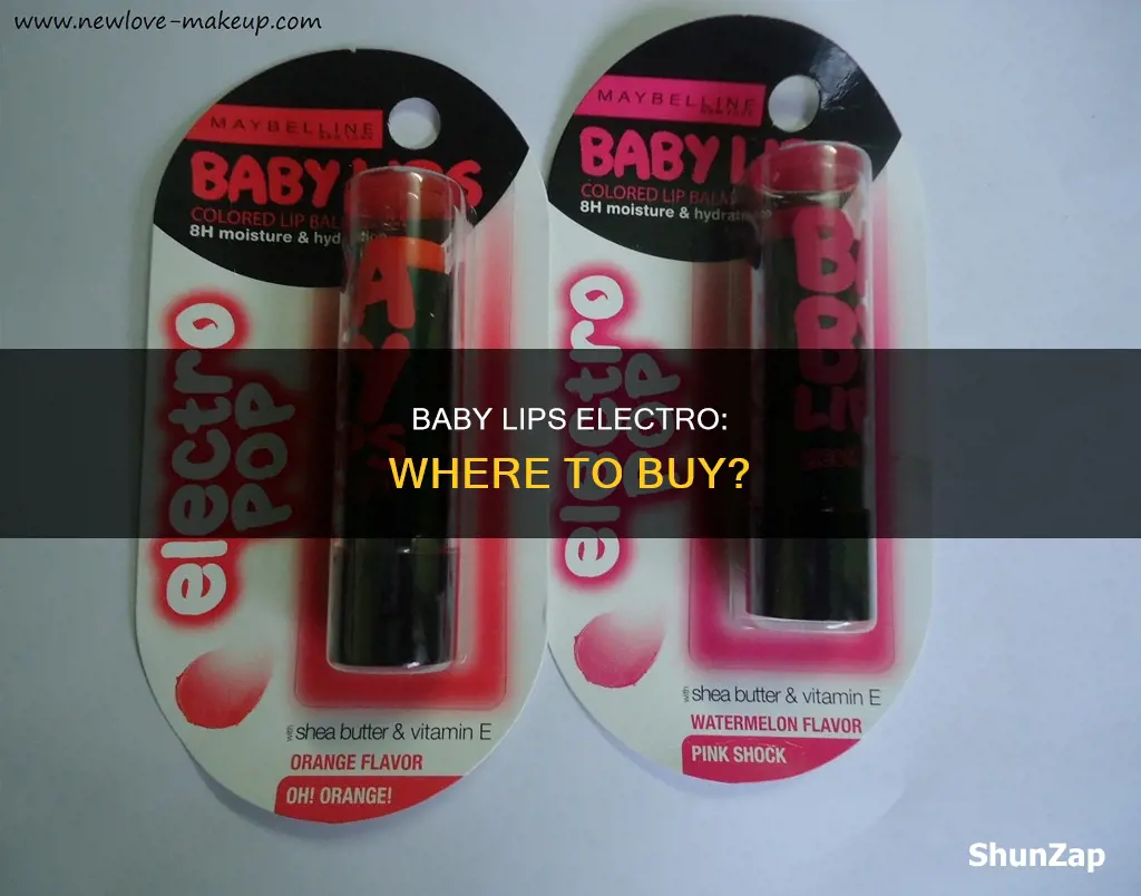 where do they sell baby lips electro