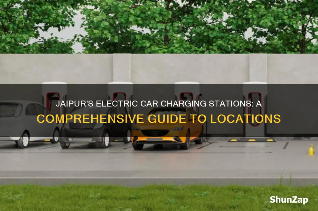 where do you charge an electric car in jaipur