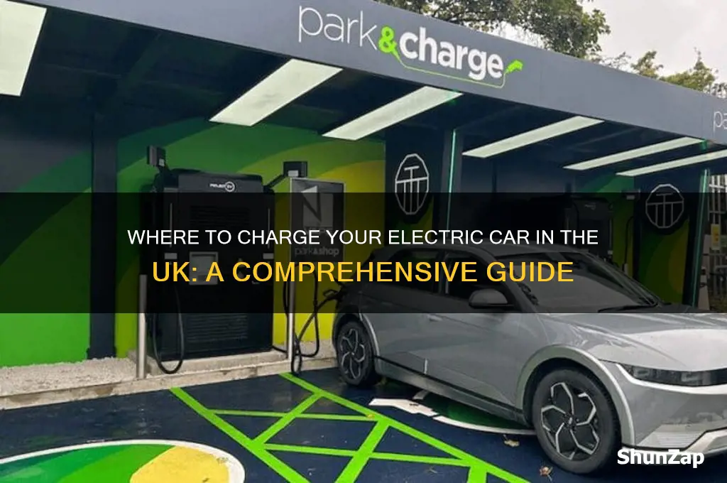 where do you charge an electric car uk