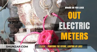Locking Out Electric Meters: Where and How?