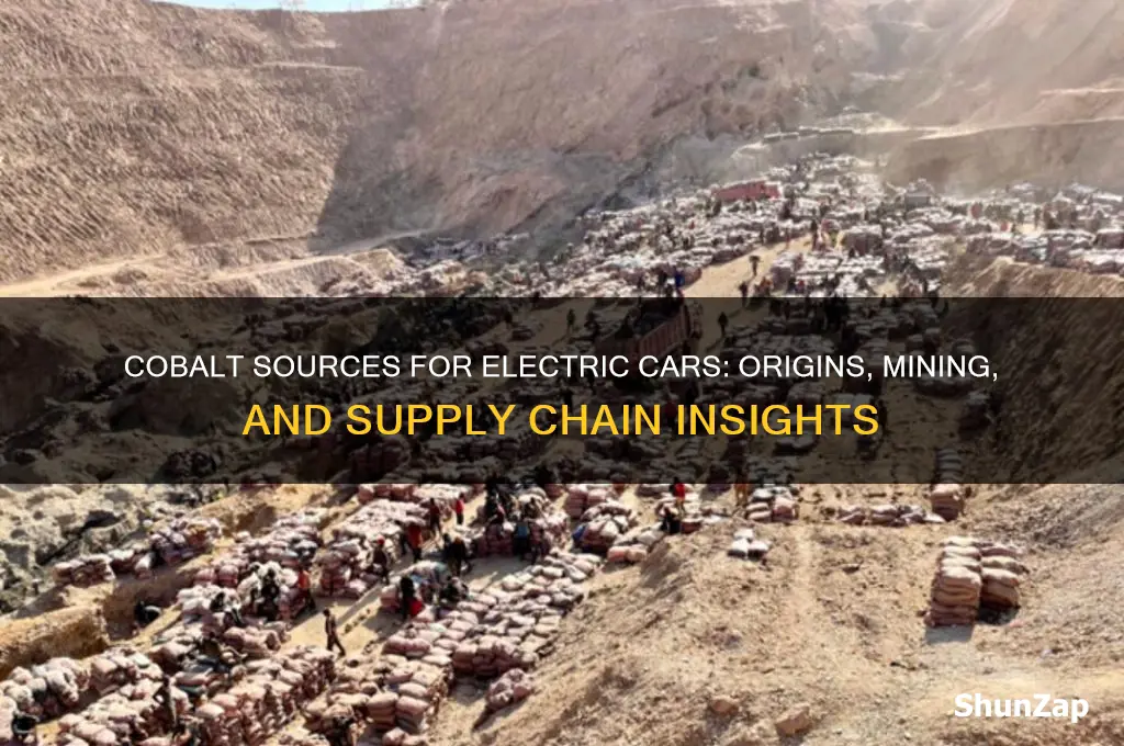 where does cobalt come from for electric cars