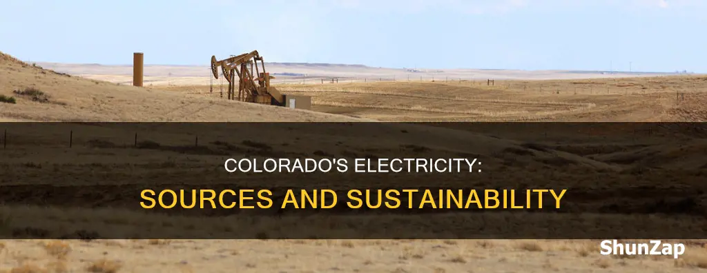 where does electricity come from in colorado