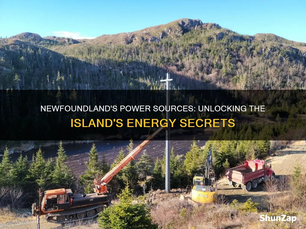 where does electricity come from in newfoundland