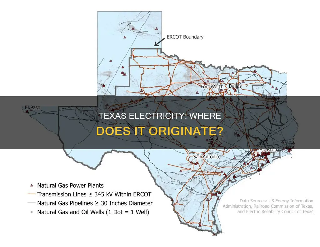 where does electricity come from in texas