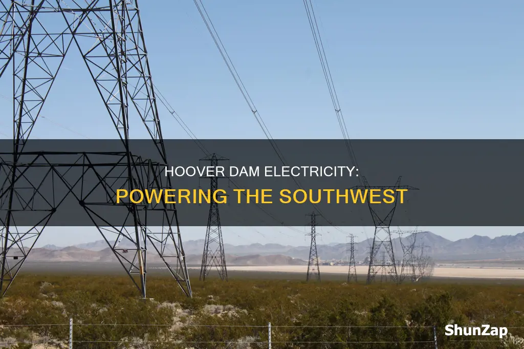 where does electricity from hoover dam go
