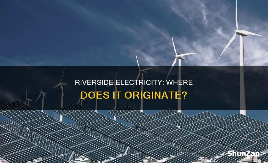where does electricity in riverside come from