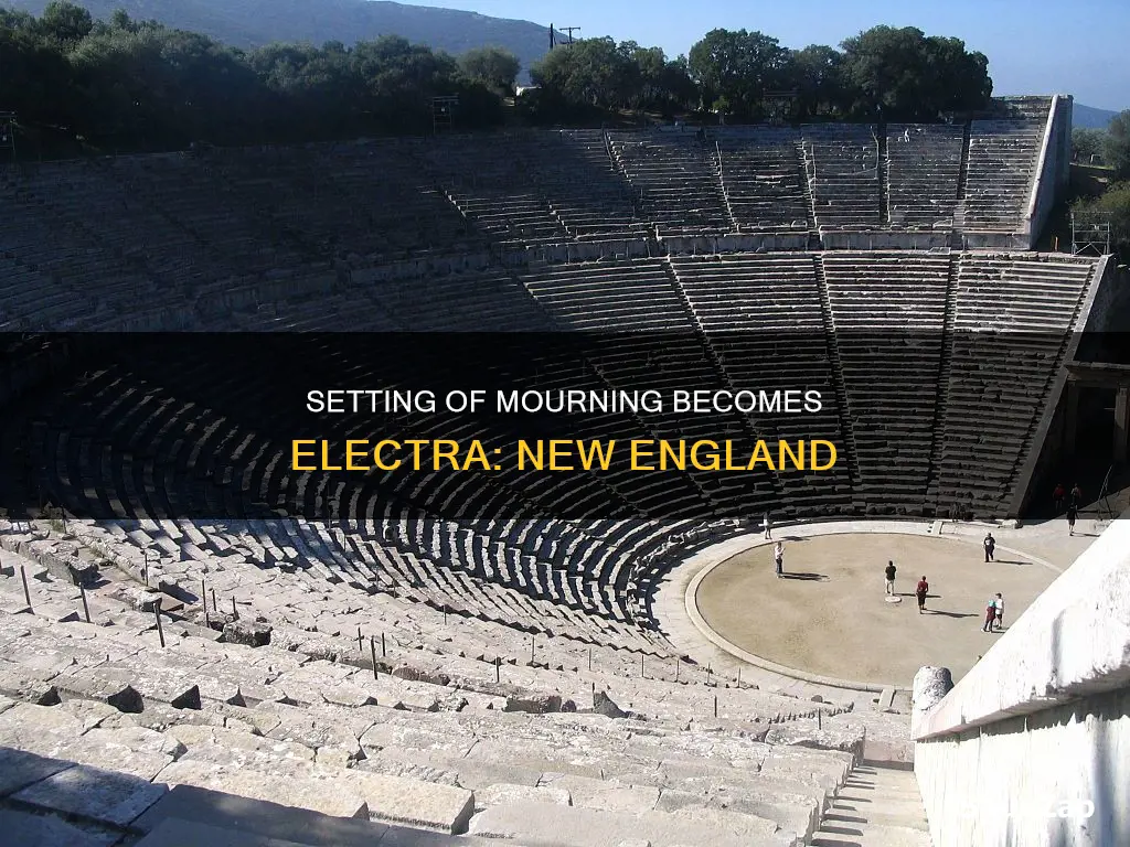where does mourning becomes electra take place