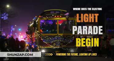 The Electric Light Parade: Where Does it Begin?