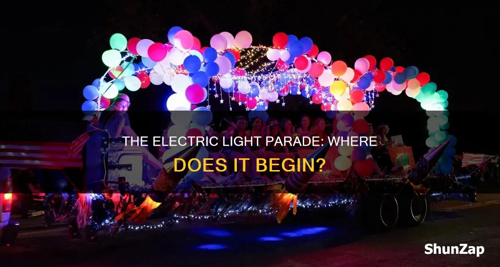 where does the electric light parade begin