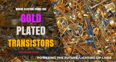Gold-Plated Transistors: Where Electric Devices Utilize Premium Components