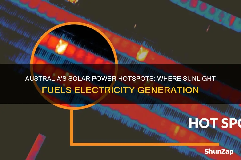 where in australia is solar energy used to generate electricity