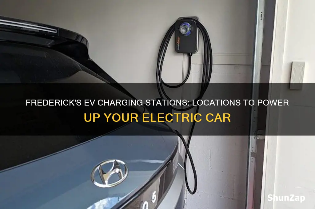where in frederick can you charge an electric car