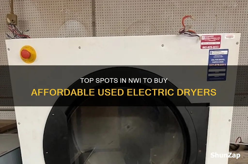 where in nwi can you buy a used electric dryer